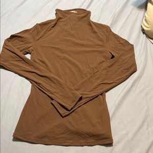 Women's SKIMS Brown Long Sleeve Top
